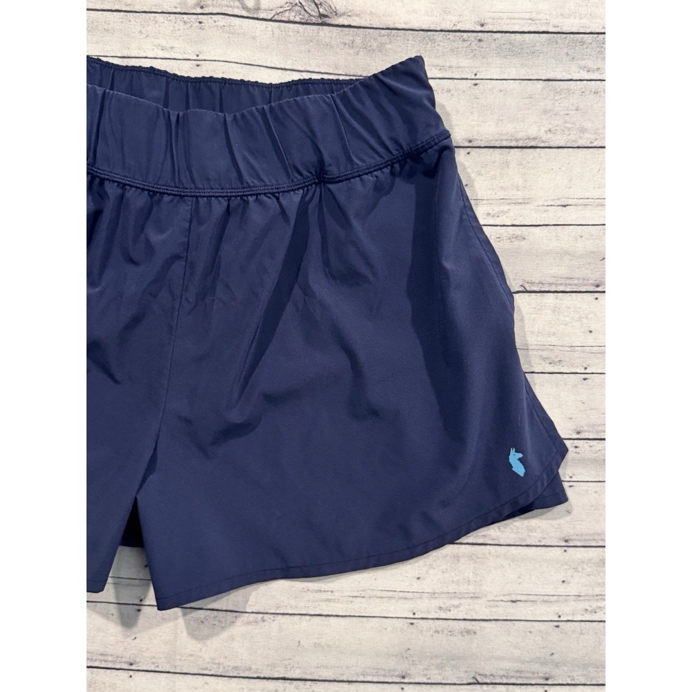 Cotopaxi Womens Vamos Hybrid Running Short Sz M Blue Stretch Active Gym Workout - Picture 3 of 16
